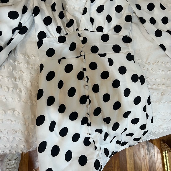 Polka Dot Summer Dress - Picture 5 of 6